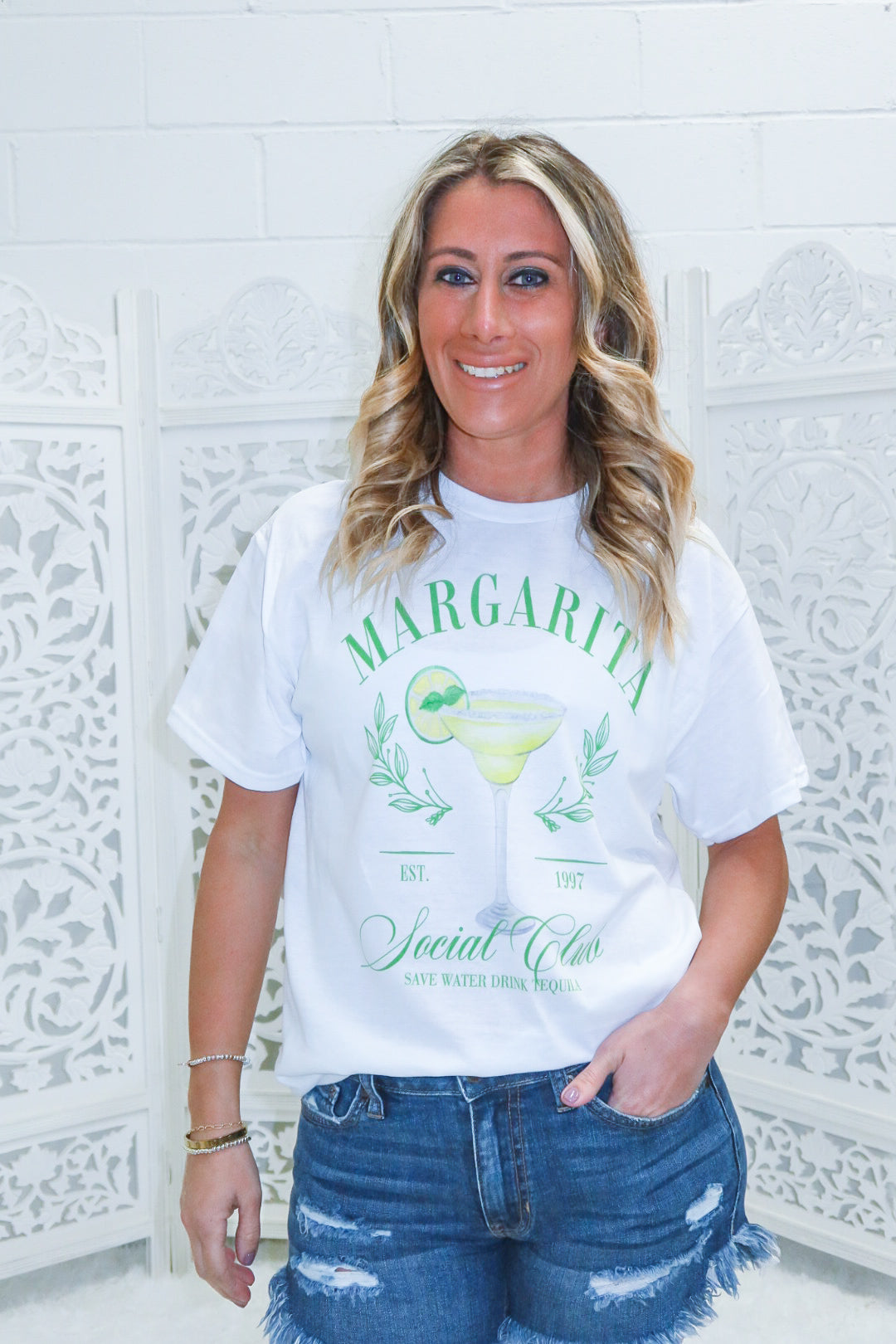 Margarita Social Club Relaxed TShirt