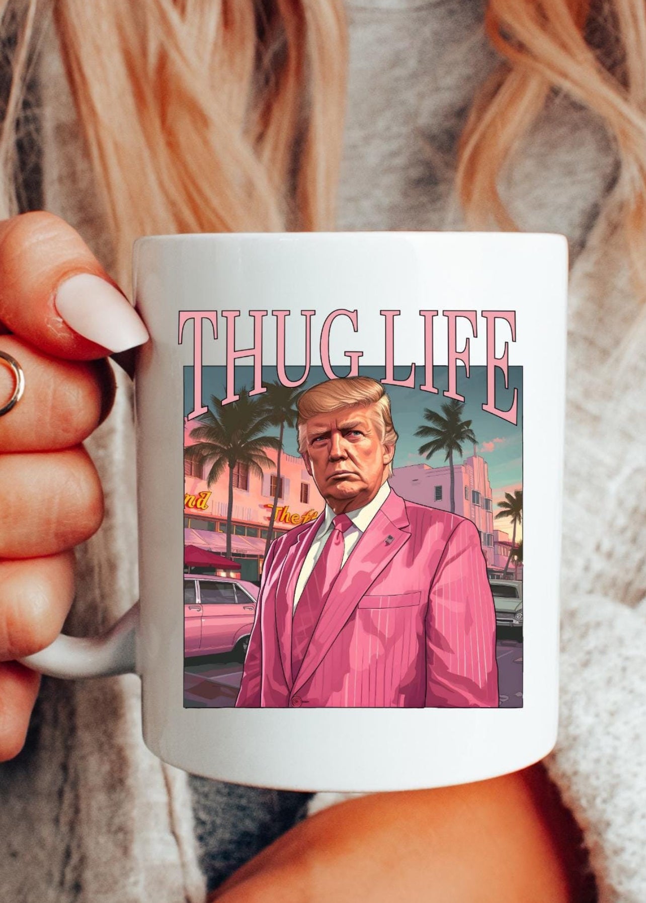 Trump Thug Life Mug