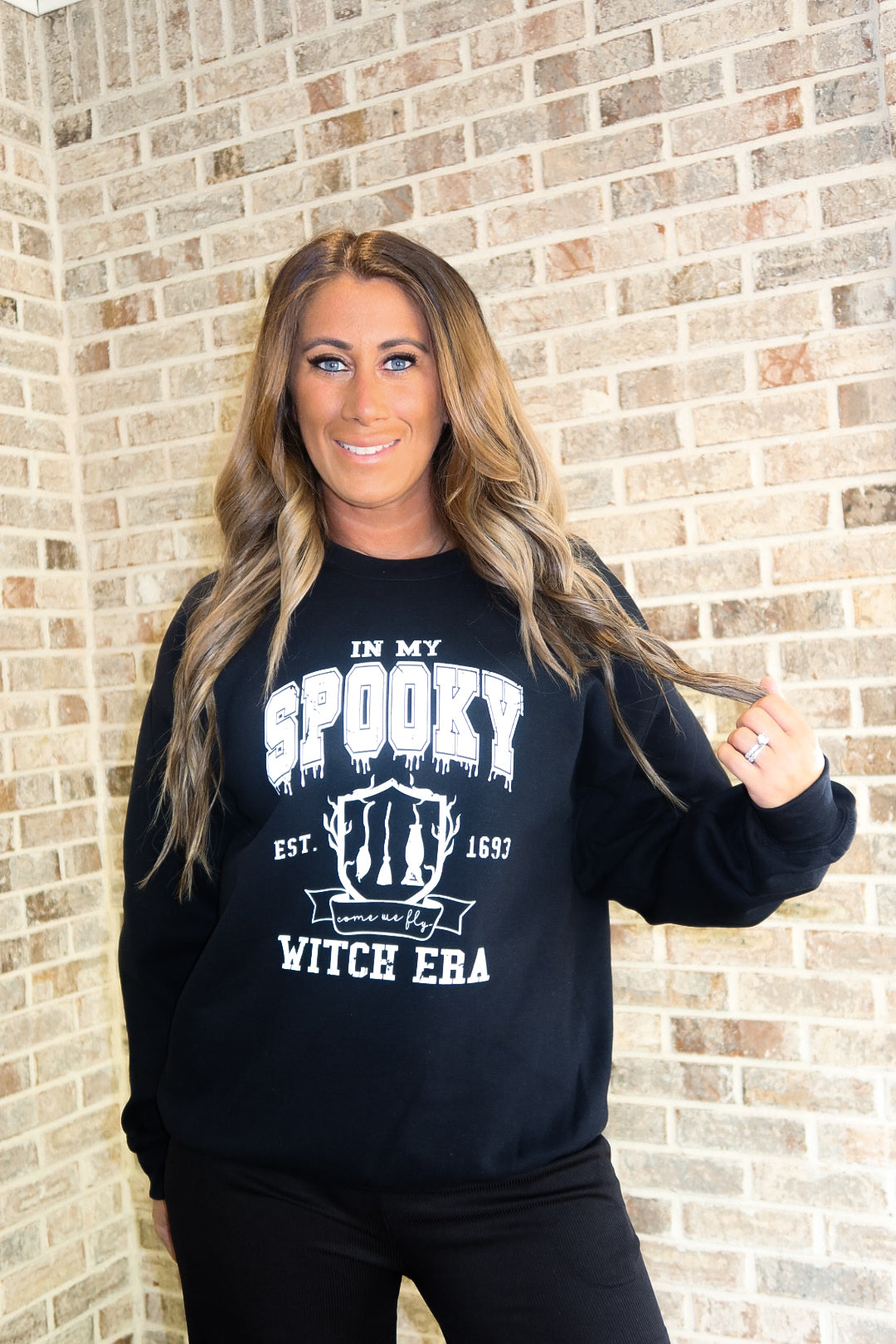 Spooky Witch Era Oversized Relaxed Sweatshirt