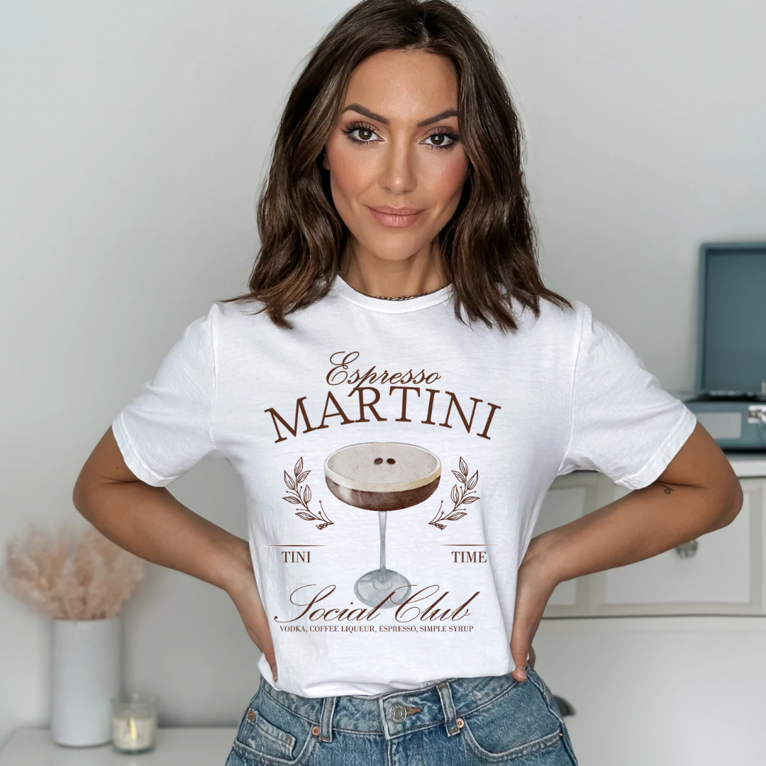 Espresso Martini Social Club Relaxed TShirt