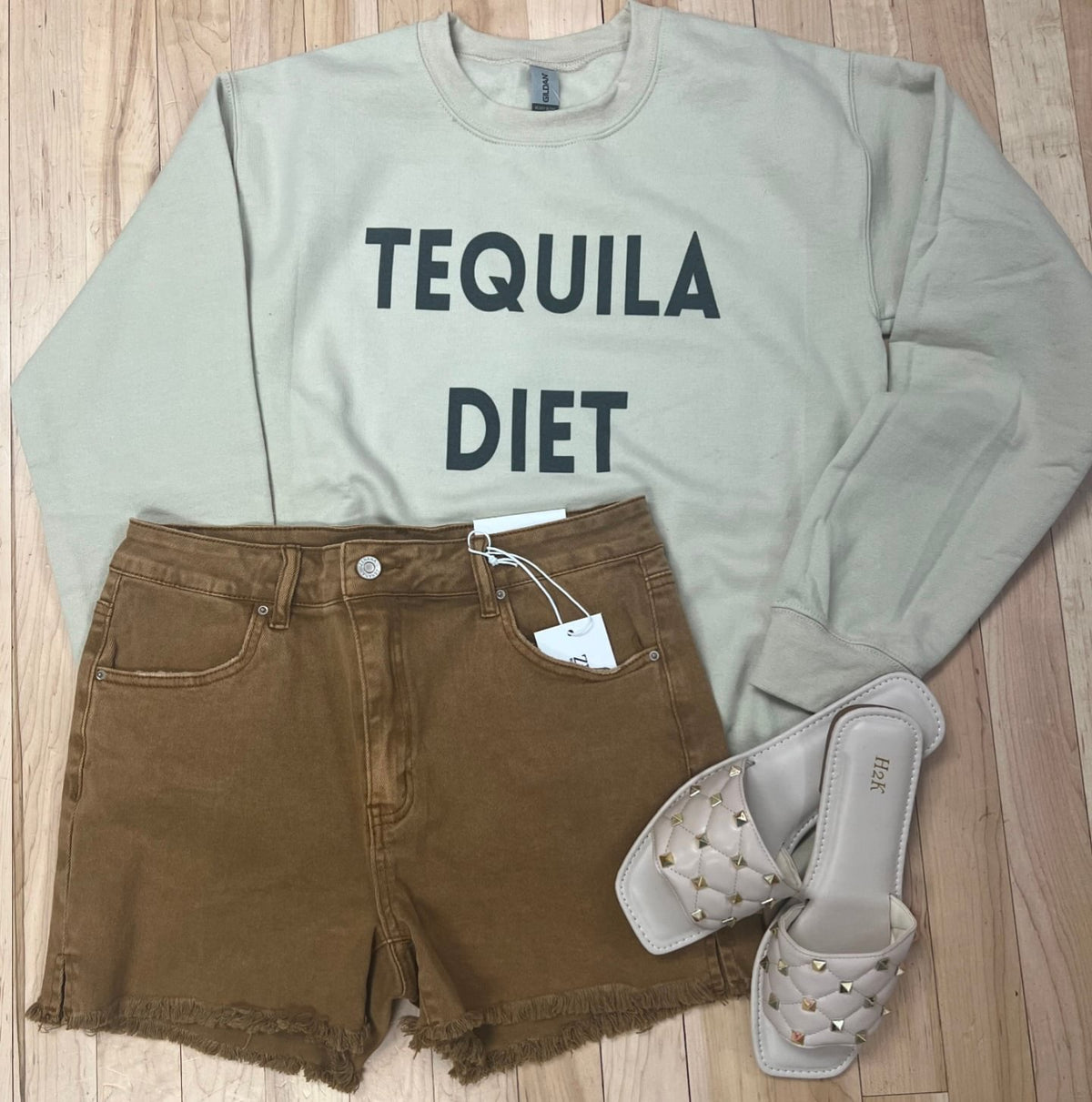 Tequila Diet Relaxed Sweatshirt