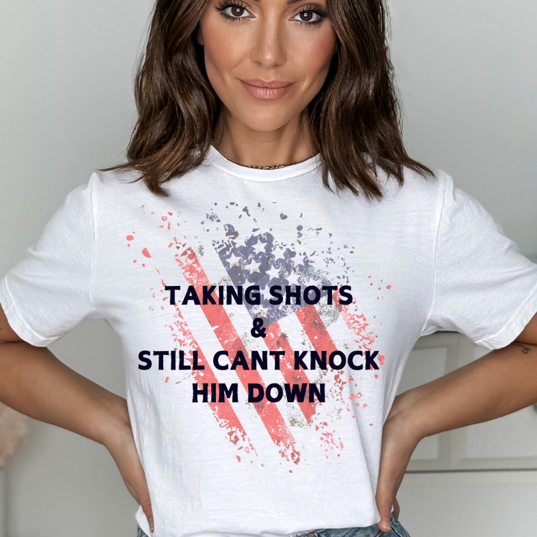 Taking Shots Graphic TShirt