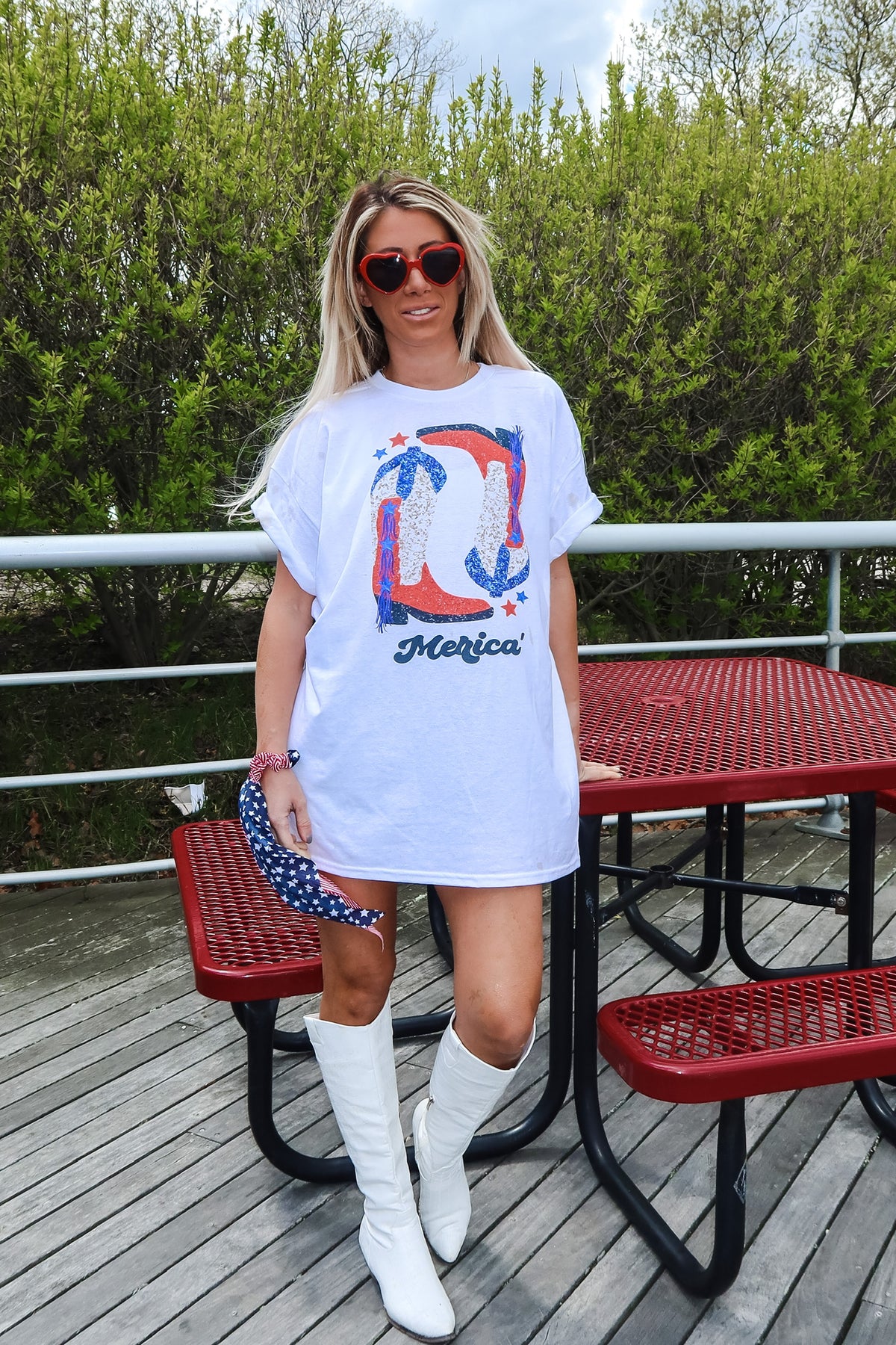 Dazzling American Cowgirl Tshirt