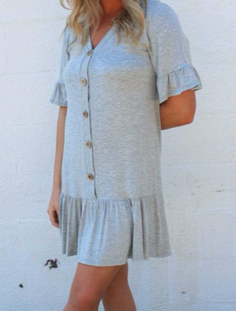 The Jayden Button Down Dress