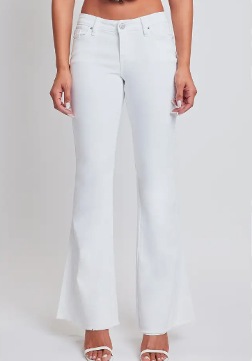 The Diana White Flare Jeans