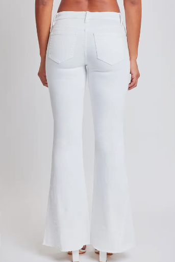 The Diana White Flare Jeans