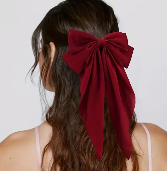 Classic Holiday Hair Bow