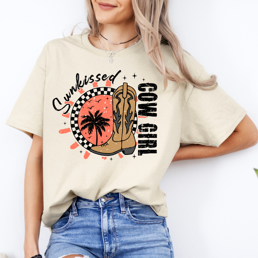 Sunkissed Cowgirl Relaxed Graphic Tshirt