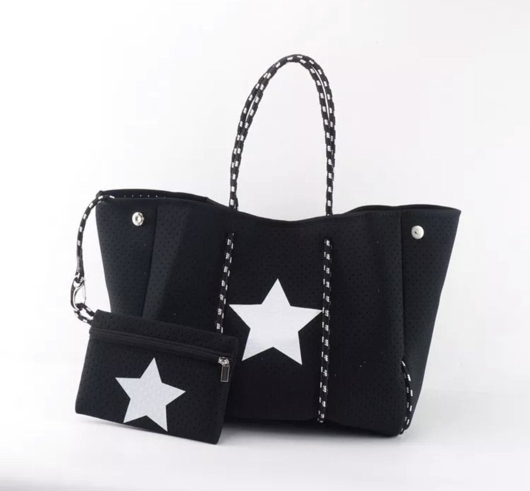 Star Neoprene Large Tote