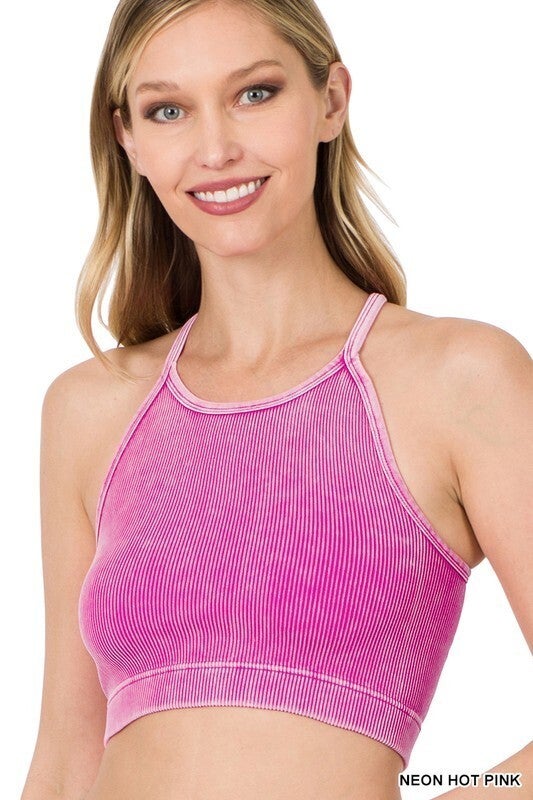 Vintage Wash Seamless Tank