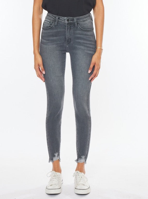 Cruz High Rise Frayed KanCan Jeans - Trendz Boutique