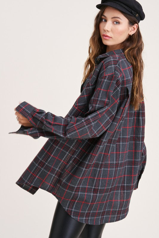 The Evie Flannel - LinnysBoutique