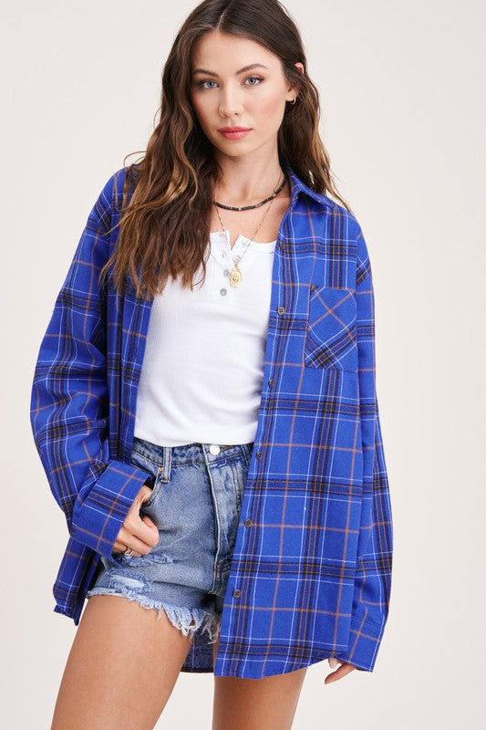 The Evie Flannel - LinnysBoutique