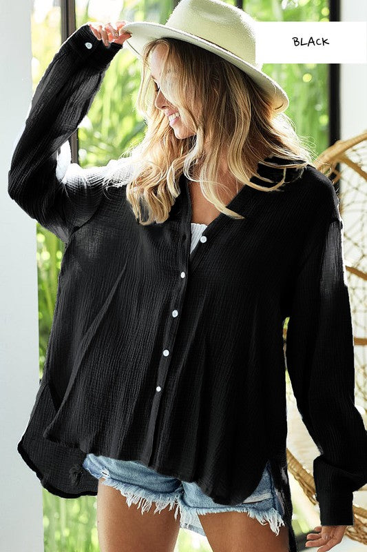 The Everlee Blouse - LinnysBoutique