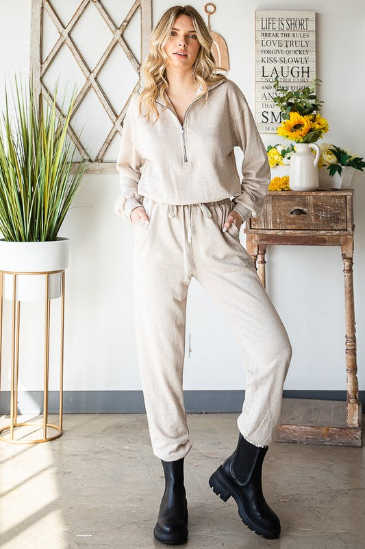 Kennedy Long Sleeve Jumpsuit