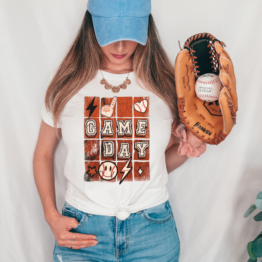 The Perfect Pitch Game Day White T-Shirt - Trendz Boutique